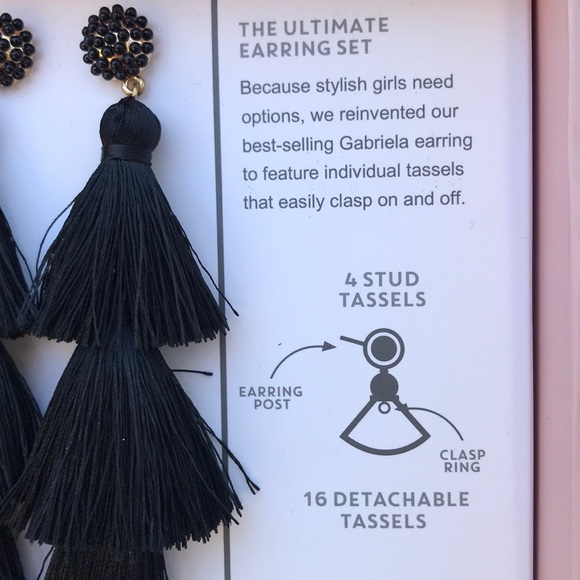 SugarFix by BaubleBar Tassel Earring Set - Picture 3 of 6